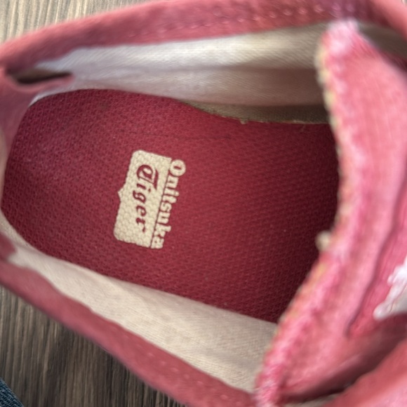 Onitsuka Tiger Pink Casual Sneakers size 9.5 - Picture 8 of 10